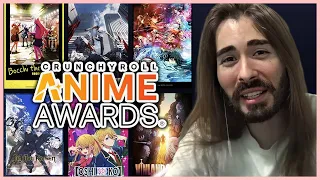 Votes at the Crunchyroll Anime Awards 2024 | Moistcr1tikal reacts