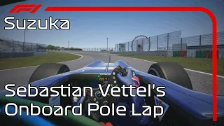 Sebastian Vettel's Onboard Pole Lap Suzuka 2009 | Assetto Corsa