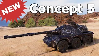 World of Tanks Concept No. 5 - NEW TANK