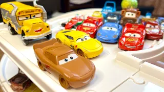 Looking for Disney Pixar Cars: Lightning McQueen, Chick Hicks, Cruz Ramirez, Sally, King, Jackson S