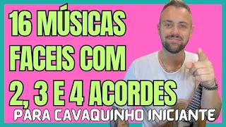 16 Músicas Fáceis para Cavaquinho Iniciante! #cavaquinhoparainiciantes #aprendercavaquinho #shorts