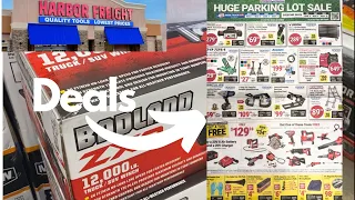 Harbor Freight Parking Lot Sale Deals!