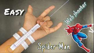 Spider-Man web shooter how to make | how to make Spider Man web shooter with paper | paper craft