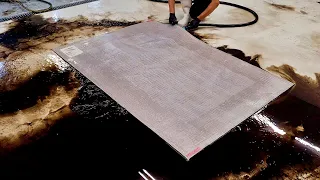 Great transformation but can anyone tell me what kind of carpet this is? | restoration videos | asmr