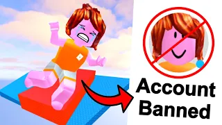 Roblox obby but you get BANNED if you die...