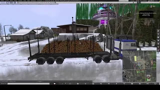 Logging Transfer Stack - Infinity Freight Logging Trailer