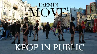 [KPOP IN PUBLIC RUSSIA | ONE TAKE] TAEMIN- MOVE Dance Cover by YOUNG BLOOD