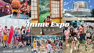 Anime Expo 2023 Vlog | One Piece Meetups, Premiering a new cosplay, Artist Alley,  & More