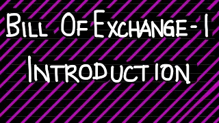 Bill of Exchange Part I #cmafoundation #cmainter