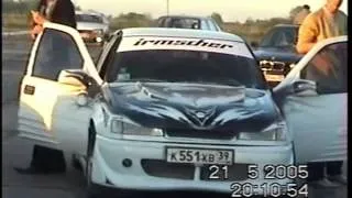 drag race in Дунаевка 2005