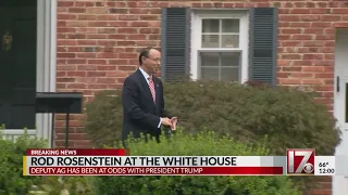 Deputy AG Rod Rosenstein expecting to be fired, heading to the White House, AP reports