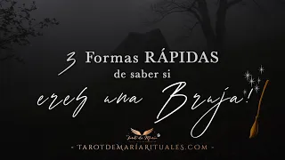 3 FORMAS DE SABER SI ERES UNA BRUJA Rápido! 🧙🏼‍♀️🔮⚡️