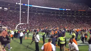 Auburn's Chris Davis wins the 2013 Iron Bowl (Winning endzone POV)