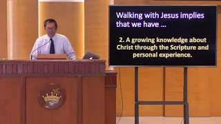 Walk as Jesus Walked - Dr. Gerardo Lisbe Jr.