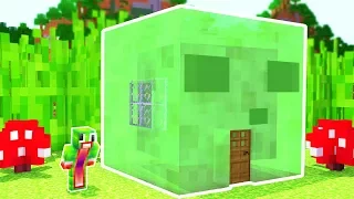 HOW TO LIVE INSIDE A SLIME IN MINECRAFT!