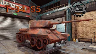 Restoration T-34-85 - Tank Mechanic Simulator