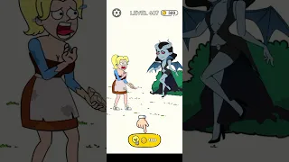 Draw story 407। level complete।। draw love story।। DOP 3 game video #dope #top #story