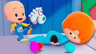 Ten Eggs in a Bed | Time to go to bed 💤🥱 | Cleo & Cuquin | Kids | Education