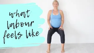How to breathe during labour // practice what contractions feel like