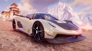 Asphalt 9 | Hit the Road: Through the Snow - 1:01.495 (4* jesko)