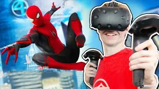 I AM SPIDER-MAN IN VIRTUAL REALITY! | Spider-Man: Far From Home VR Experience