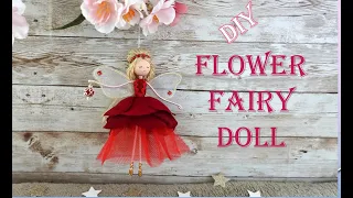 DIY Fairy Doll - Flower Fairy Doll | Huong Harmon