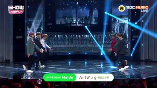 BTS-Am I Wrong Live @Show Champion 161019