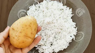 SOBROU ARROZ? TEM BATATA? FAÇA ESSA RECEITA E SE SURPREENDA!