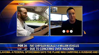 Vehicle Hacking w Bryan Seely   FOX 26 News  MyFoxHouston