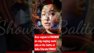 Aiza seguerra!!UMAMIN na sa naging anak ni Vic Sotto at Julia Clarete!!OMG!!