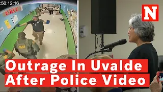 Outrage In Uvalde Over Police Response Video: 'Was That Good Enough?'
