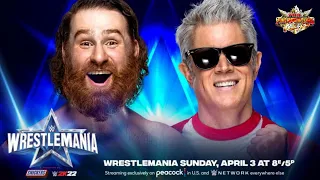 WrestleMania 38 | Johnny Knoxville vs. Sami Zayn