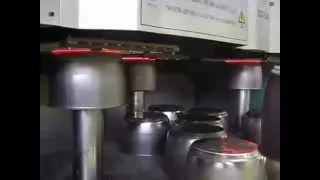 Induction heating for friction impact pressing bottom of the heat stainless steel cookware pot