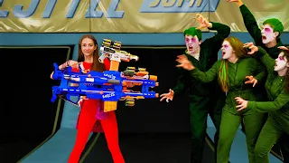 If NERF Fights Had Zombies