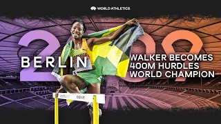 Epic celebration in women's 400m hurdles final | World Athletics Championships Berlin 2009