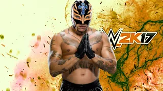 WWE 2K17 - REY MYSTERIO SIGNATURES + FINISHERS