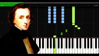 Chopin - Waltz in A Minor ( B.150, Op. Posth) - Easy Piano Music