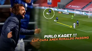 UMPAN SAMBIL REBAHAN‼️Lihat Reaksi Pirlo Saat Ronaldo Lakukan Umpan Akrobatik Di Final Coppa Italia