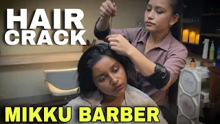 Mikku Barber Head Massage, Hair Cracking, Neck cracking, Back massage to get Relief from body Pain