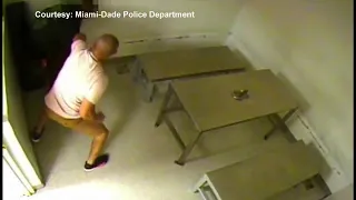 Man knocks out officer at Miami-Dade Police Department headquarters