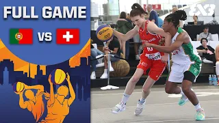 Portugal v Switzerland | Women | Full Ticket Game | FIBA 3x3 Europe Cup Israel Qualifier 2022