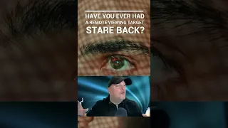 How many times have you had a human/being remote viewing target stare back at you?