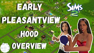 Early Pleasantview | Pleasantview Set 10 Years Earlier! | Sims 2 Custom Neighbourhood Overview