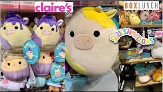 Squishmallow hunting at the mall | NEW cows at Claire's
