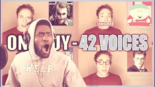 ROOMIE RESPOND!!! ONE GUY, 42 VOICES (Mandalorian, Harry Potter, SpongeBob, South Park) (Reaction!!)