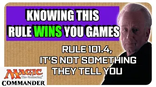 You NEED To Know This One Rule If You Want to Win More Game - Magic The Gathering Commander