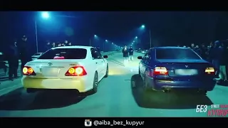 BMW e39 M5 vs Toyota Crown ATHLETE GRS184