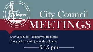 April 30, 2020 Special City Council Meeting Zoom Recording