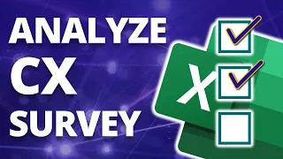 How to Analyze Customer Experience Survey Data in EXCEL using COUNTIF Function ☑️ [EXCEL TIPS 🧑‍💻]