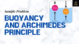 Buoyancy introduction and sample problem | Fluid Mechanics Lesson 11